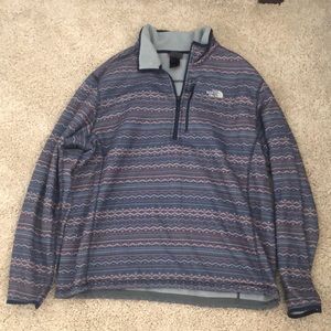 North face quarter zip